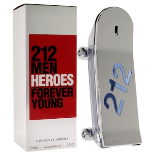 Foto 3 | Perfume Carolina Herrera 212 Heroes Forever Young Edt 90 ml - Venta Internacional