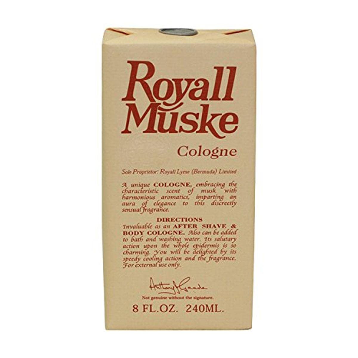 Perfume Royall Fragrances Royall Muske Agua de Colonia 240 ml para Hombre - Venta Internacional