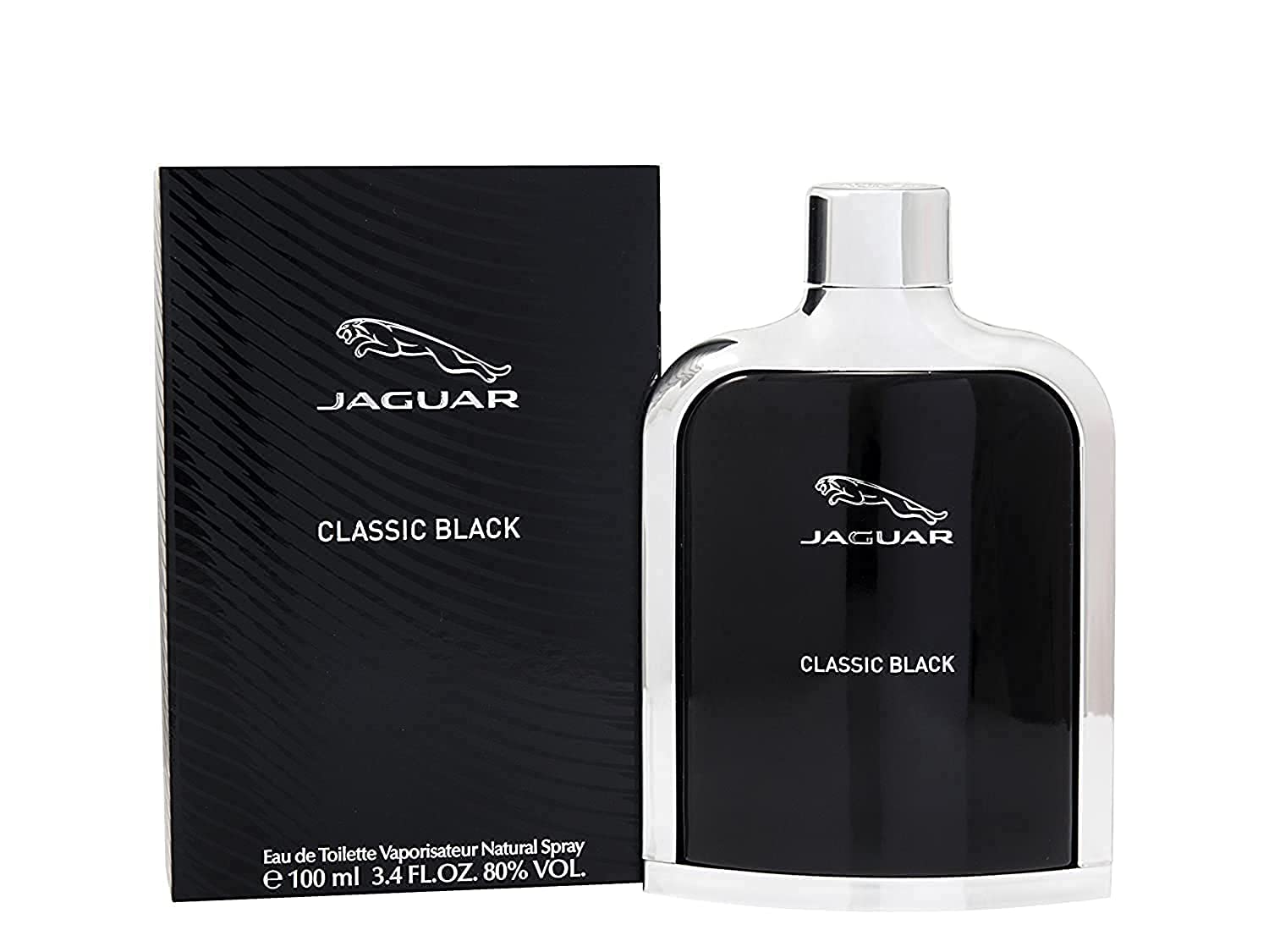 Perfume Jaguar Classic Black Eau de Toilette 100 ml para Hombre - Venta Internacional