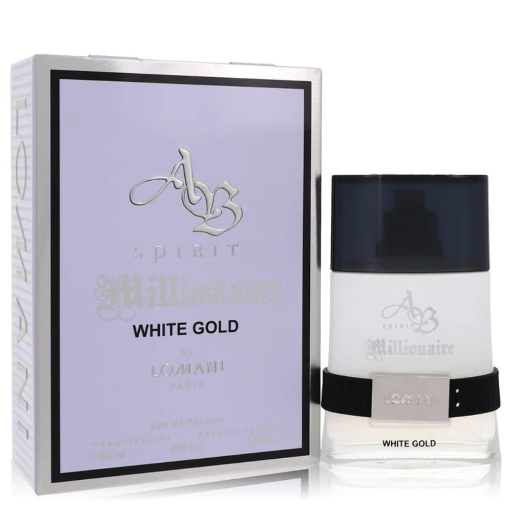 Perfume Lomani Spirit Millionaire White Gold Edp 100 ml para Hombre - Venta Internacional