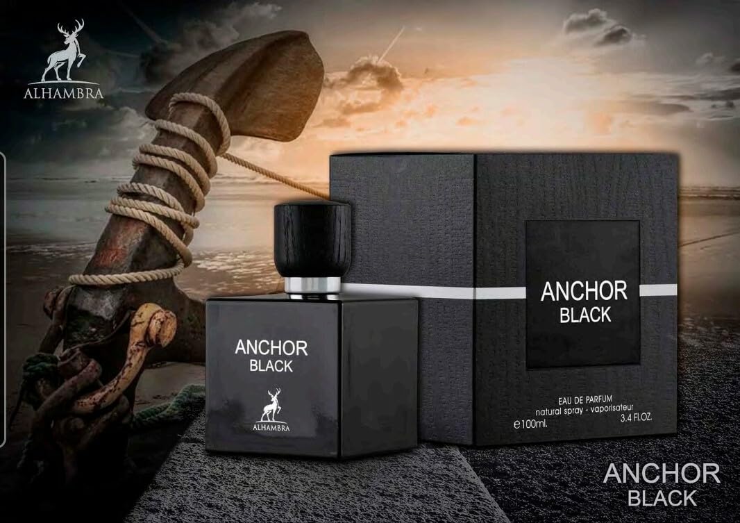 Foto 5 pulgar | Perfume Maison Alhambra Anchor Black Eau De Parfum 100 Ml para Hombre - Venta Internacional