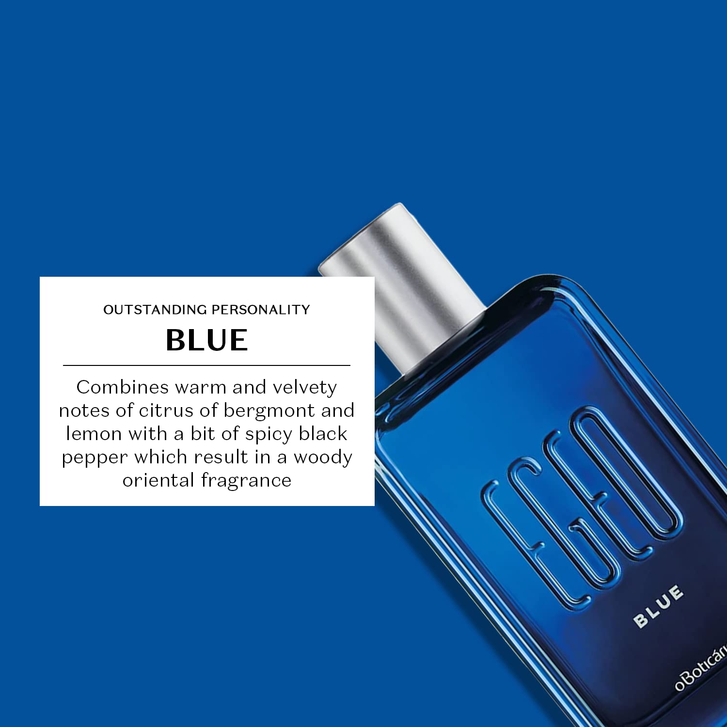 Foto 3 pulgar | Perfume O Boticario Egeo Blue Eau de Toilette 90 ml para Hombre - Venta Internacional