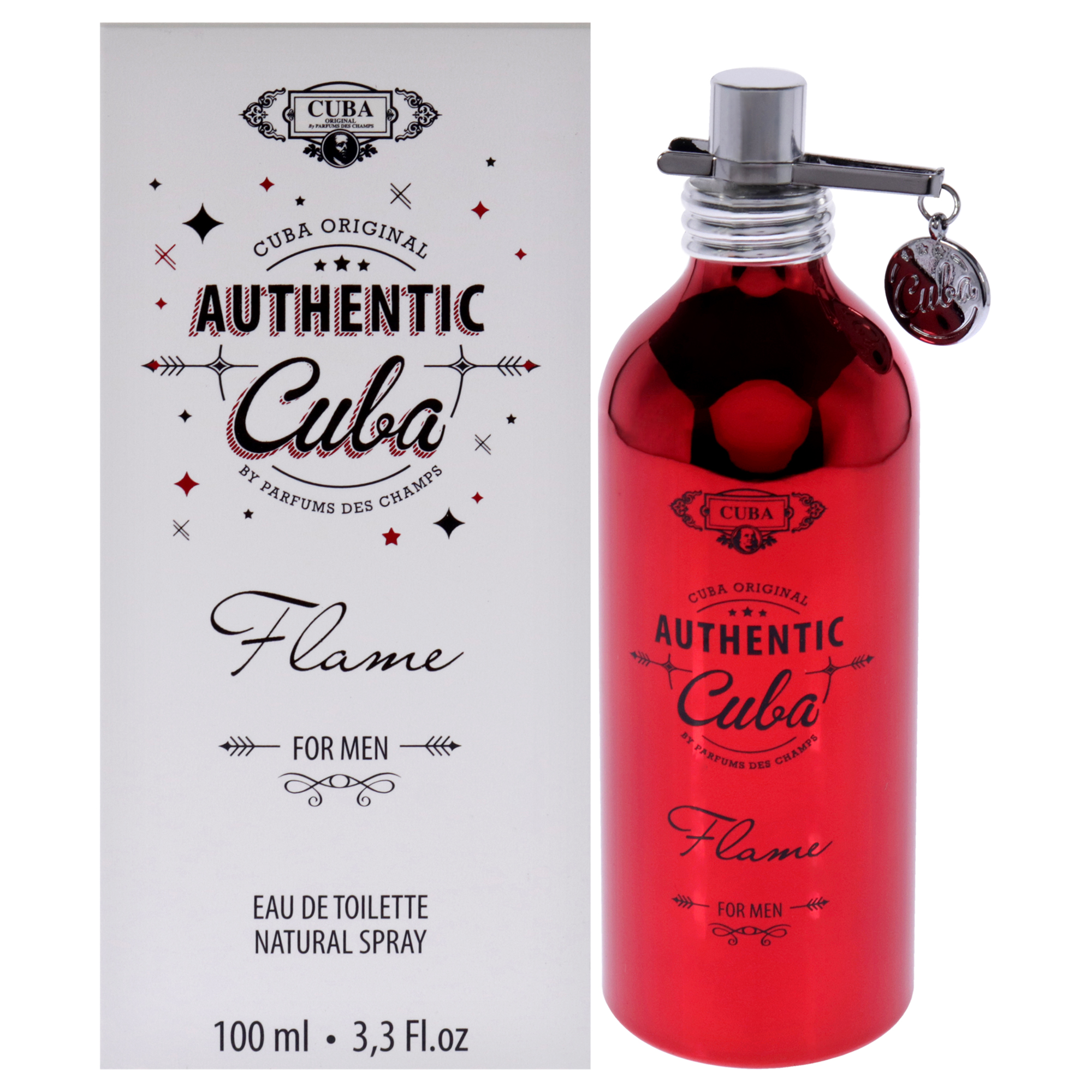 Perfume Cuba Authentic Flame Edt 100 ml para Hombre - Venta Internacional
