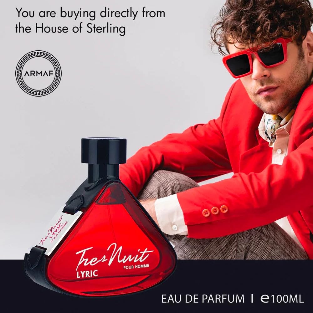 Foto 3 pulgar | Perfume Armaf Tres Nuit Lyric Eau De Parfum 100 Ml Para Hombre- Venta Internacional