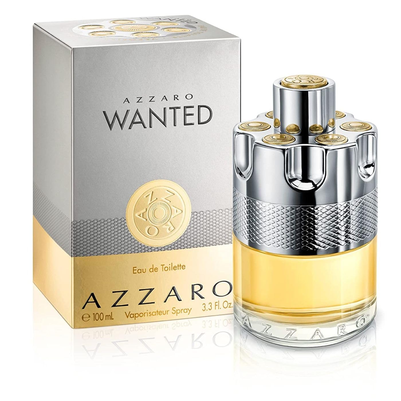 Foto 2 pulgar | Perfume Azzaro Wanted Eau De Toilette 100 ml para Hombre - Venta Internacional