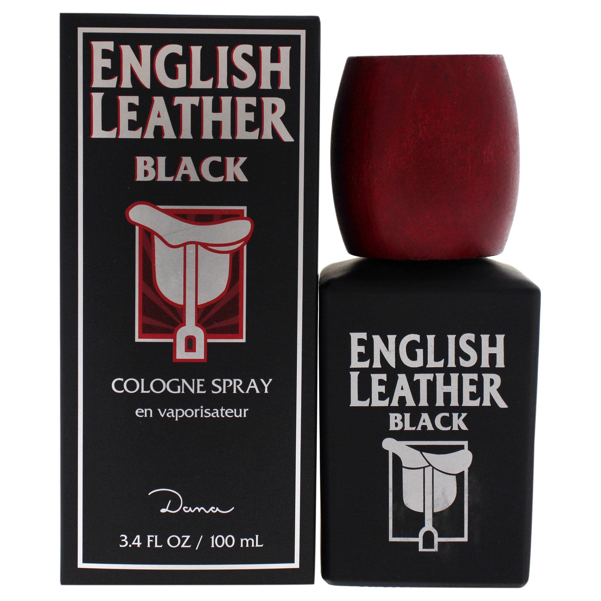 Colonia Dana English Leather Black 100 ml para Hombre - Venta Internacional