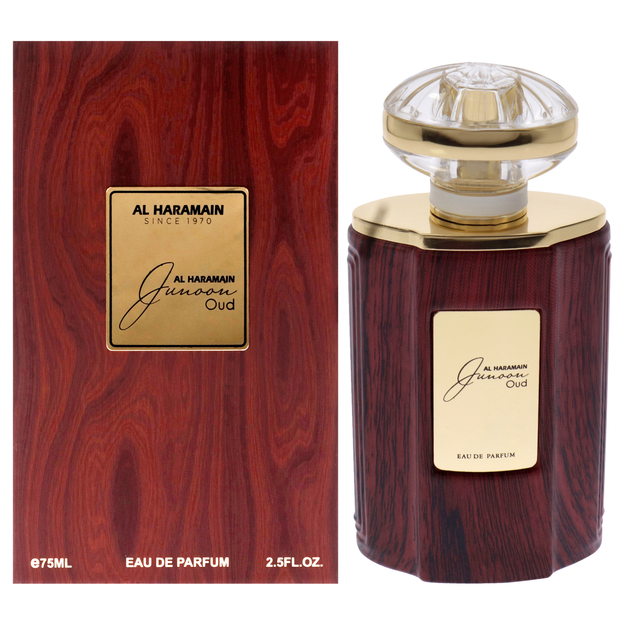 Foto 2 pulgar | Perfume Al Haramain Junoon Oud Edp 75 Ml Unisex - Venta Internacional