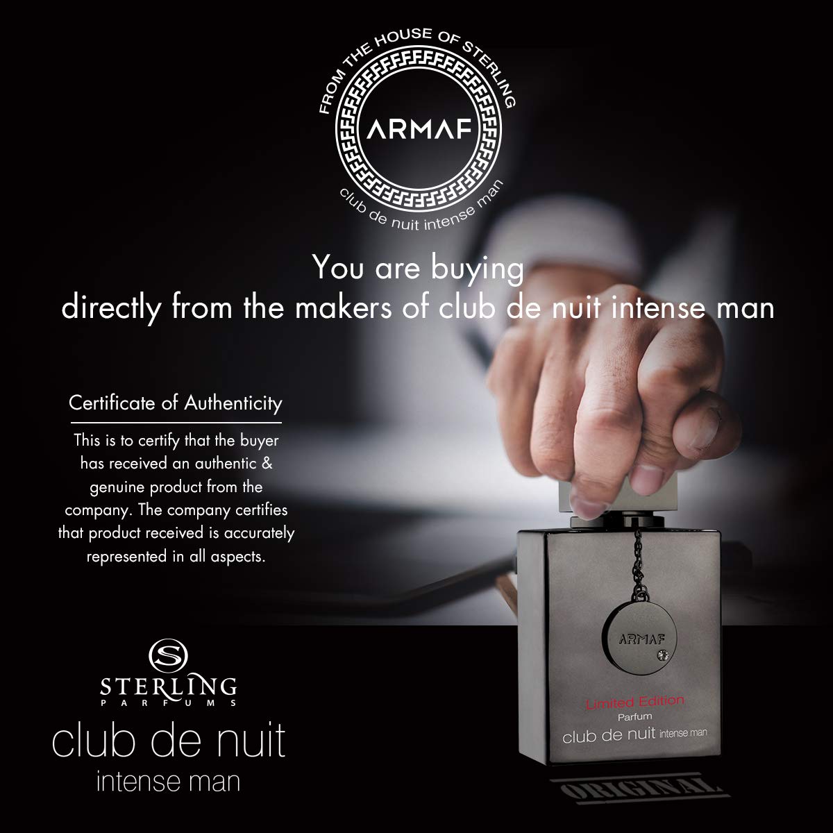 Foto 5 pulgar | Perfume Armaf Club De Nuit Intense Men Edición Limitada 100 ml - Venta Internacional