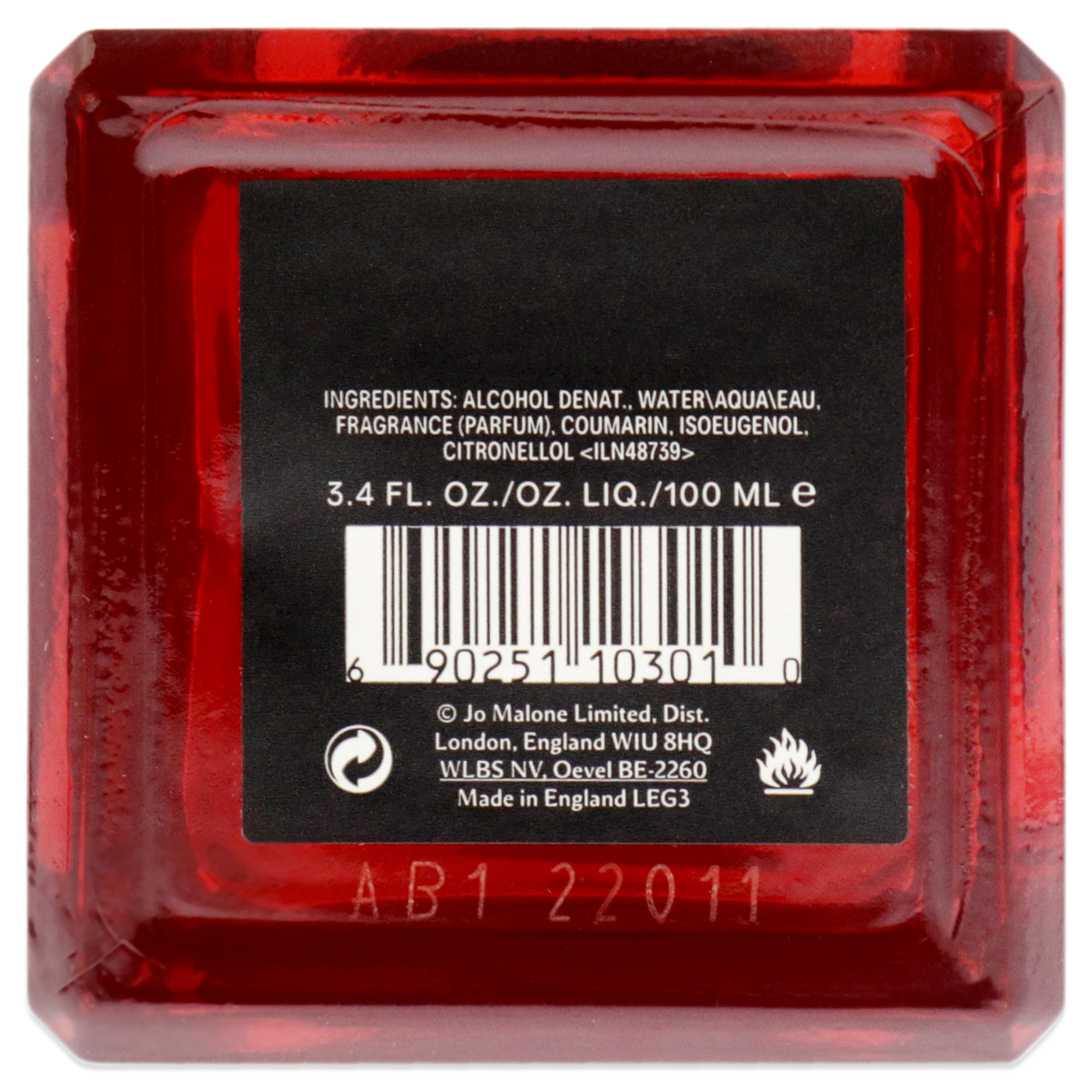 Foto 7 pulgar | Perfume Jo Malone Scarlet Poppy Intense Eau de Cologne 100 ml - Venta Internacional