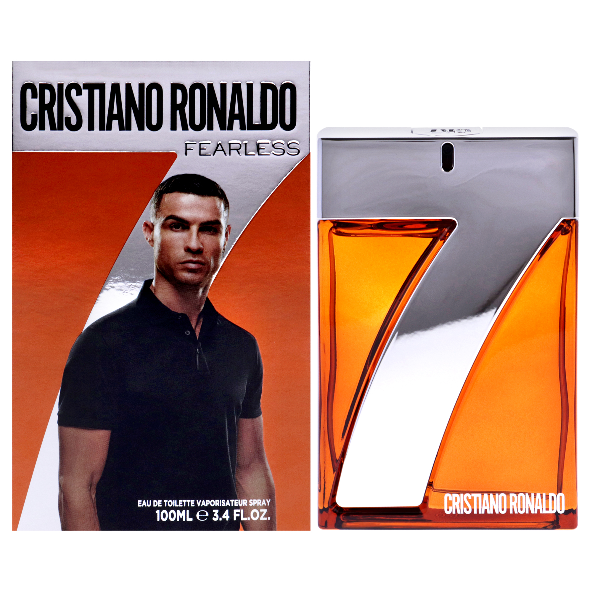 Perfume Cristiano Ronaldo Fearless Edt en Aerosol 100 ml para Hombre - Venta Internacional