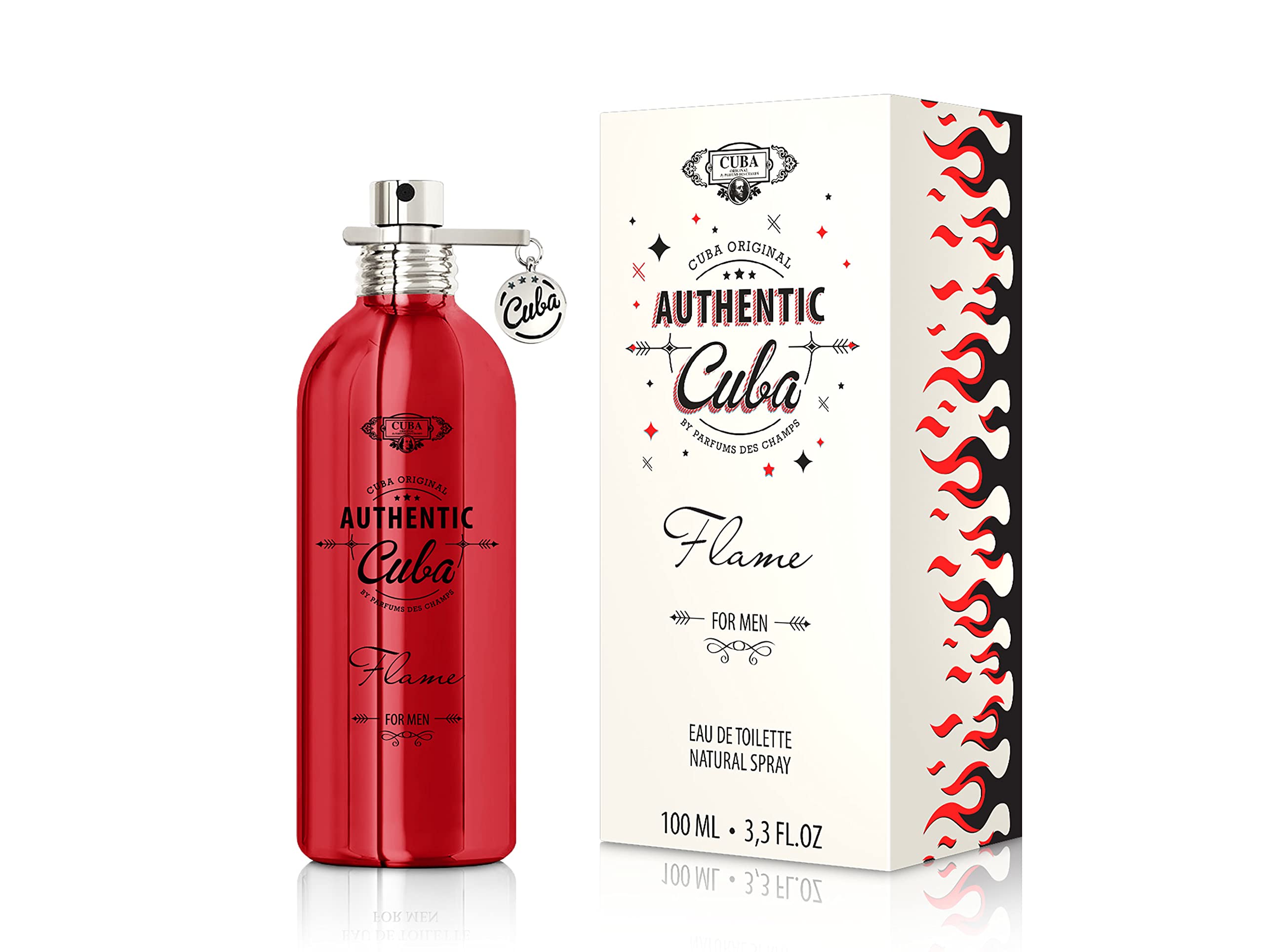 Perfume Cuba Authentic Flame Edt 100 Ml para Hombre - Venta Internacional