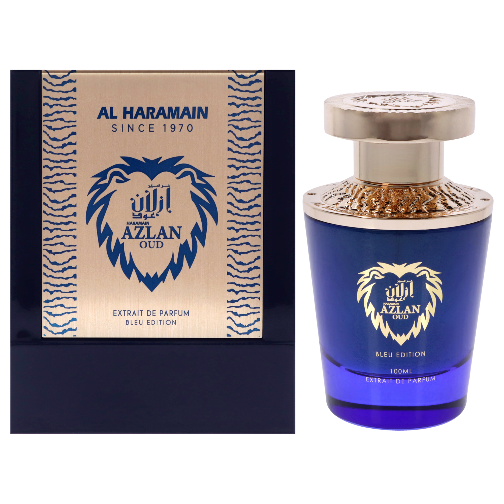 Perfume Al Haramain Azlan Oud Bleu Eau De Parfum 100 ml para Hombre - Venta Internacional