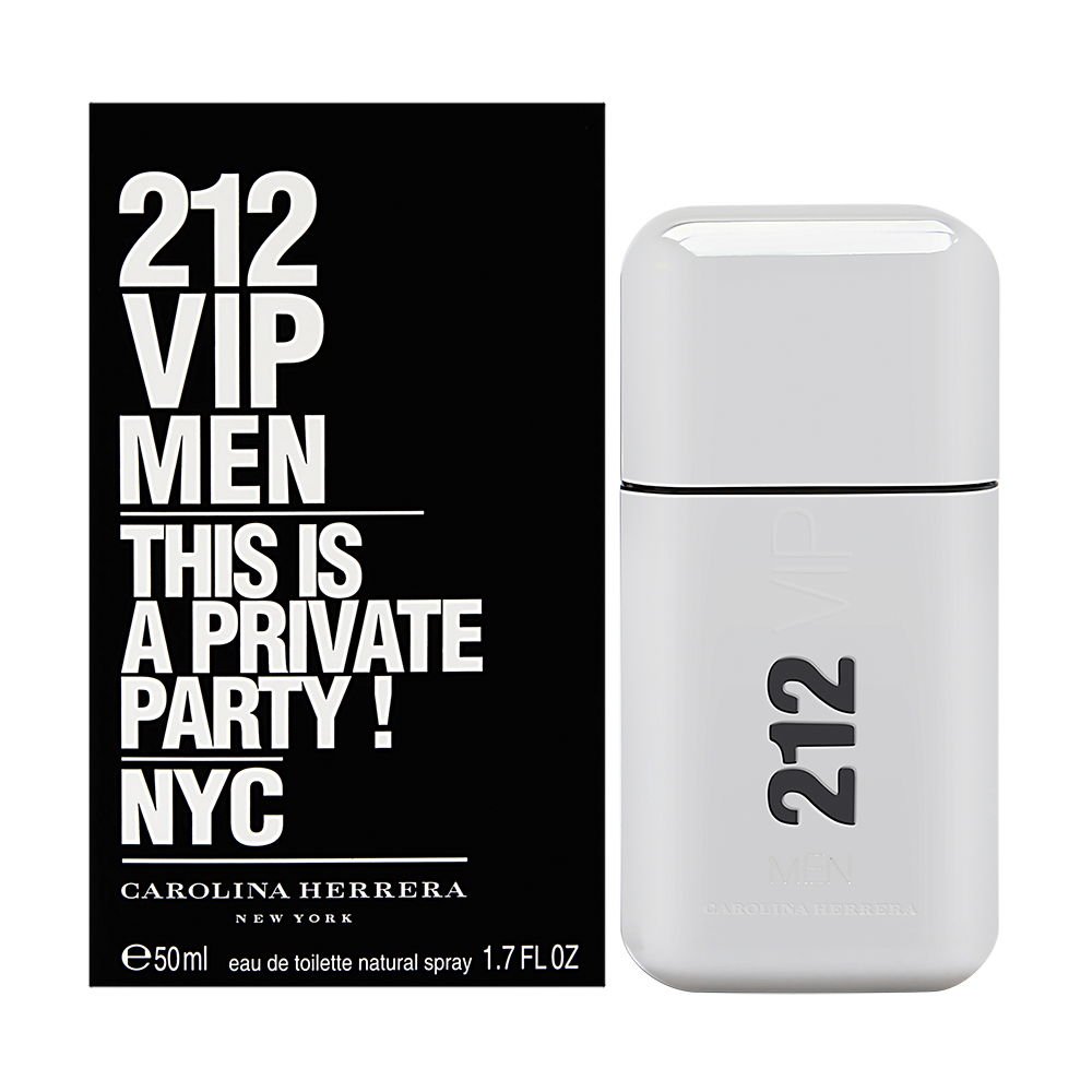 Perfume Carolina Herrera 212 Vip Men Edt 50 Ml para Hombre - Venta Internacional
