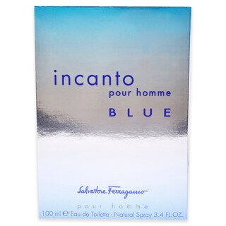 Foto 5 | Perfume Salvatore Ferragamo Incanto Blue Edt 100 Ml para Hombre - Venta Internacional