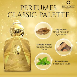Foto 4 | Perfume Dumont Borouj Mysterious de 85 Ml Fragancia Unisex - Venta Internacional