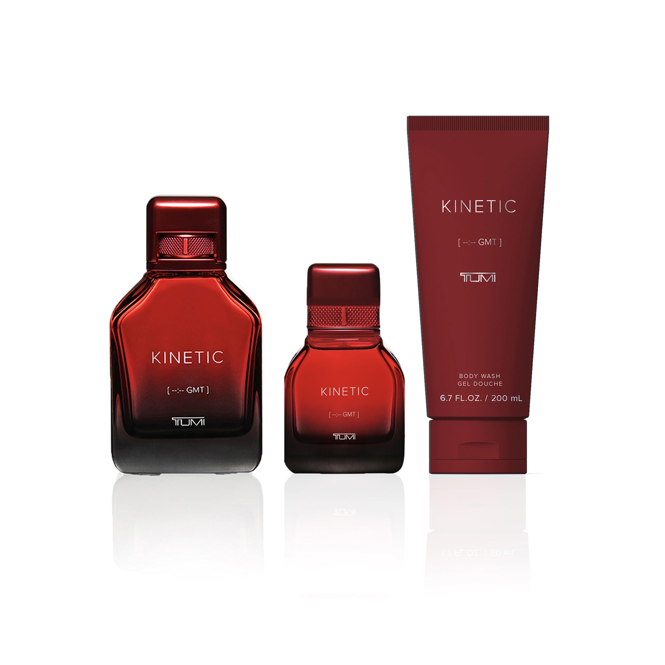 Foto 2 | Perfume Tumi Kinetic Para Hombre Eau De Parfum 100 ml 3 Unidades Regalo - Venta Internacional