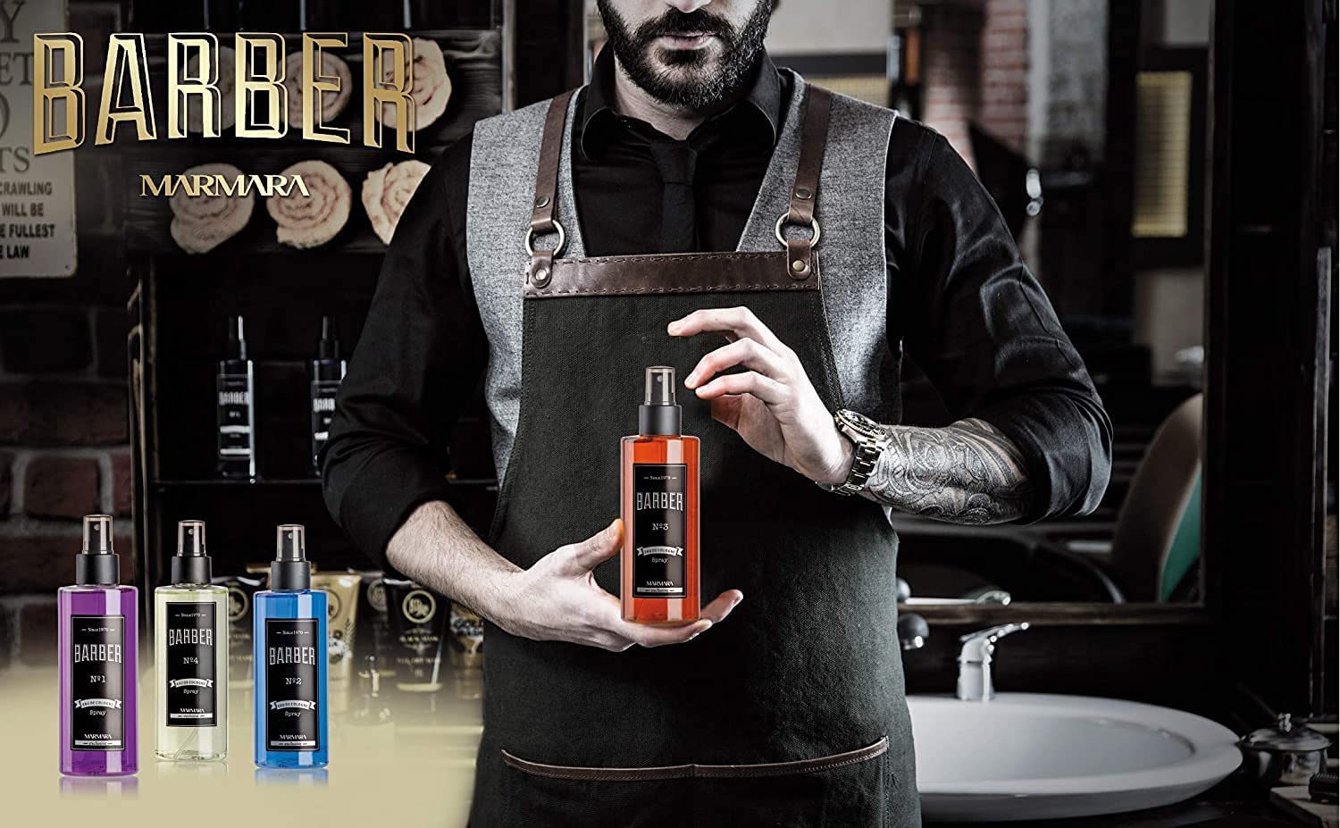 Foto 5 pulgar | Colonia Barber Marmara Best Choice No 3 Naranja 250 Ml para Hombre - Venta Internacional