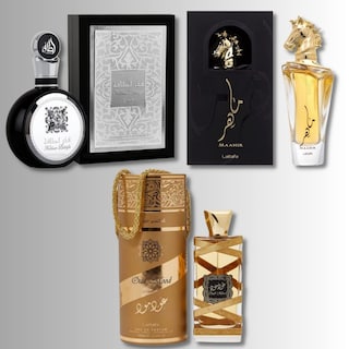 Foto 2 | Set de Perfume Lattafa Maahir Fakhar Oud Mood Elixir 100 Ml - Venta Internacional