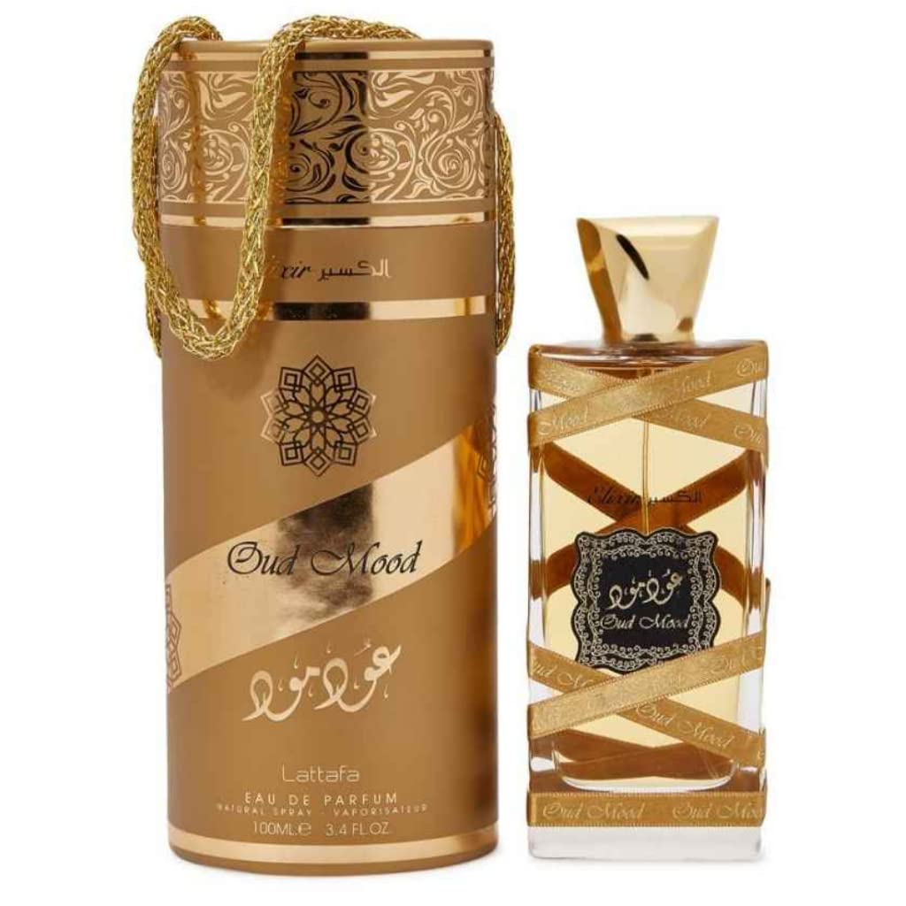 Foto 4 pulgar | Set de Perfume Lattafa Maahir Fakhar Oud Mood Elixir 100 Ml - Venta Internacional