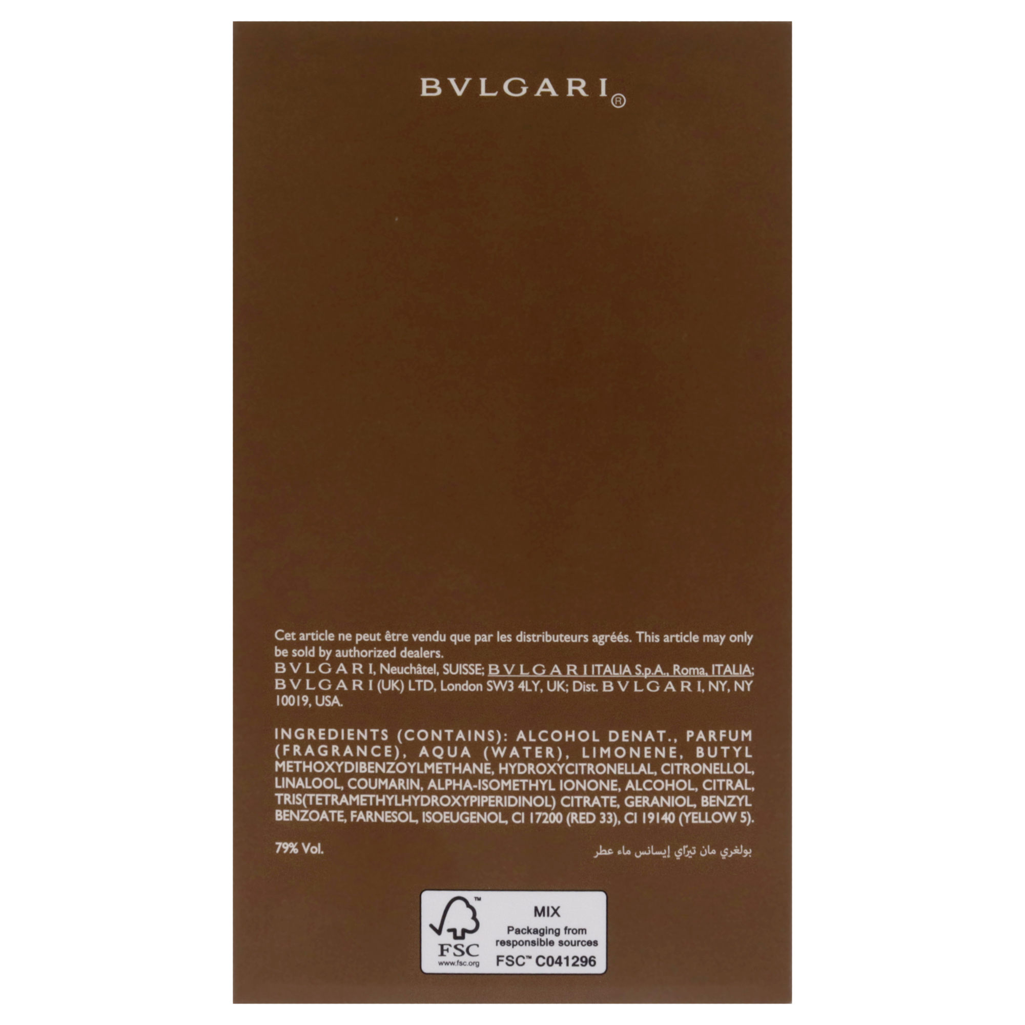 Foto 8 pulgar | Perfume Bvlgari Man Terrae Essence Eau de Parfum 100 ml para Hombre - Venta Internacional