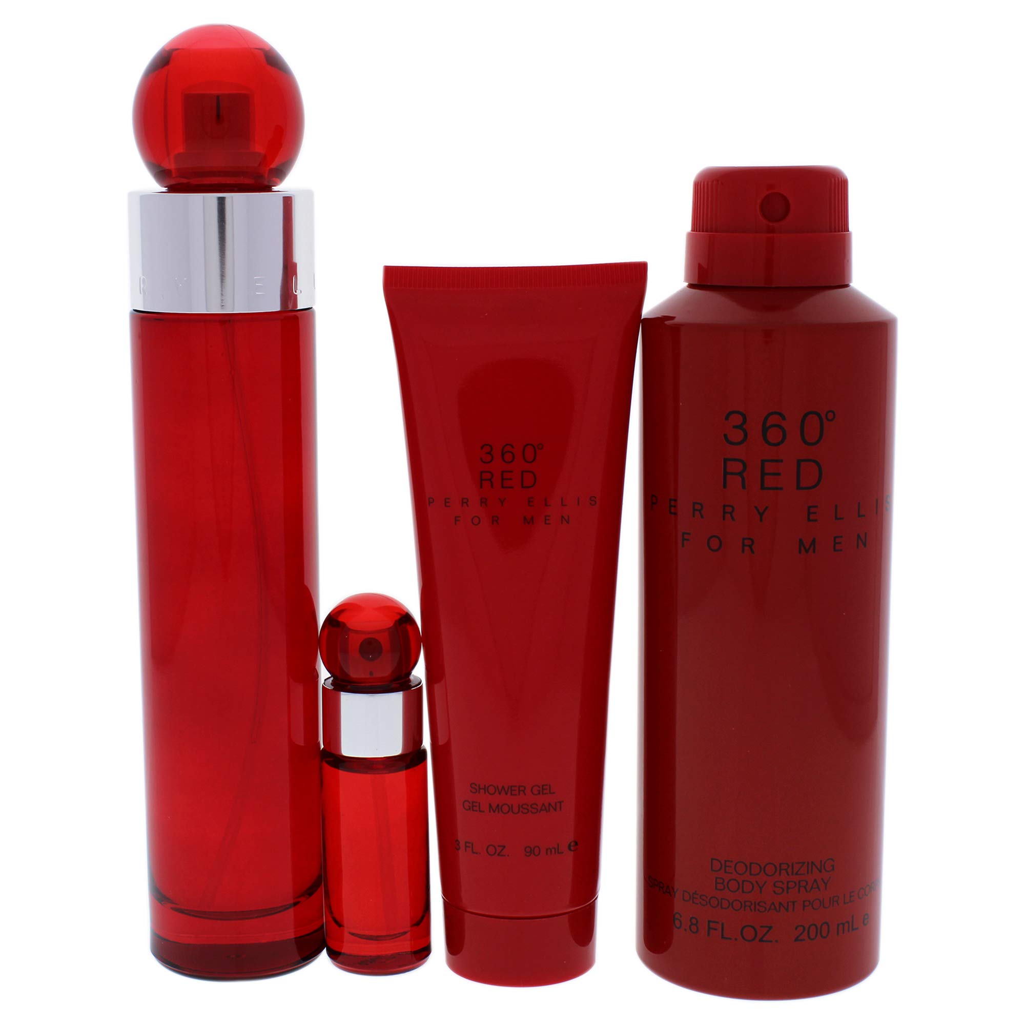Foto 3 pulgar | Set de Regalo Perfume Perry Ellis 360 Red 100 ml 4 Piezas para Hombre - Venta Internacional