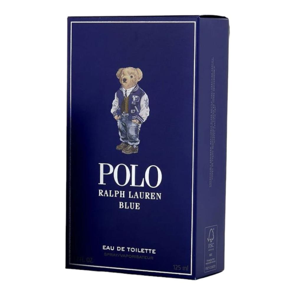 Foto 3 pulgar | Fragancia Ralph Lauren Polo Blue Bear Edt 125 Ml Edición Especial