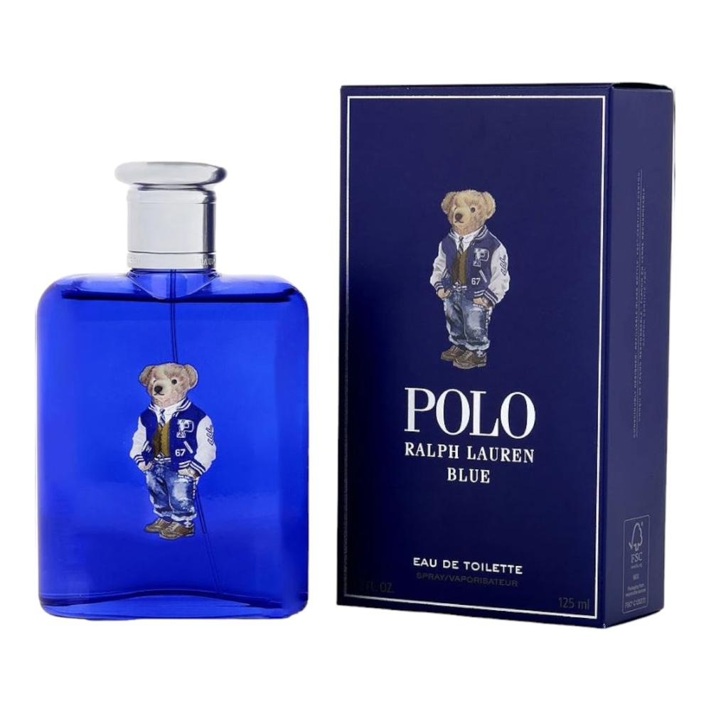 Foto 4 pulgar | Fragancia Ralph Lauren Polo Blue Bear Edt 125 Ml Edición Especial