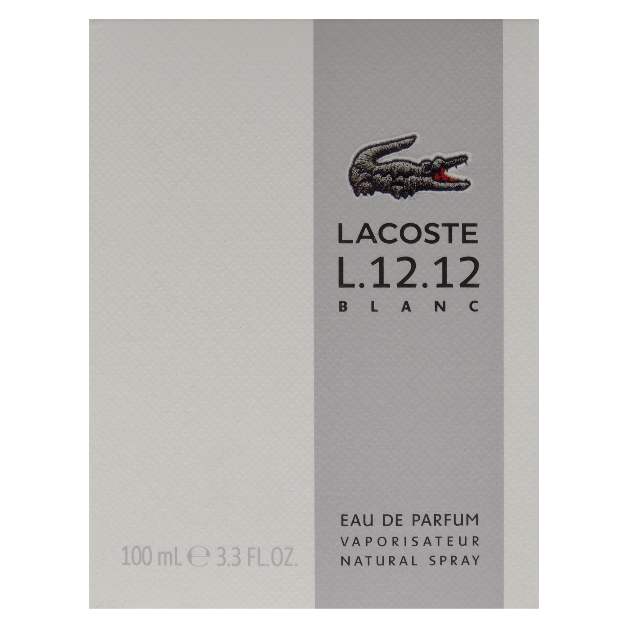 Foto 6 pulgar | Perfume Lacoste Eau De L.12.12 Blanc Edp 100 Ml para Hombre - Venta Internacional