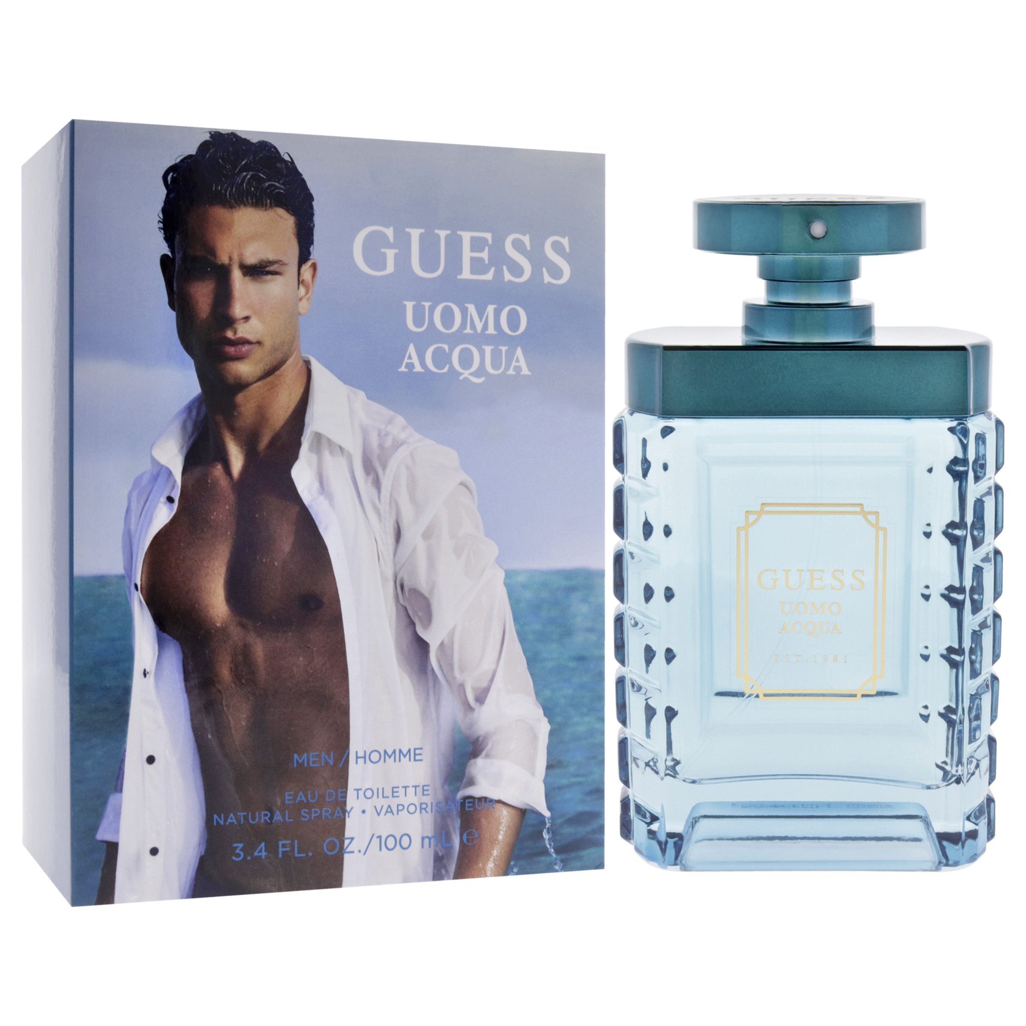 Foto 4 pulgar | Perfume Guess Uomo Acqua Edt 100 Ml para Hombre - Venta Internacional