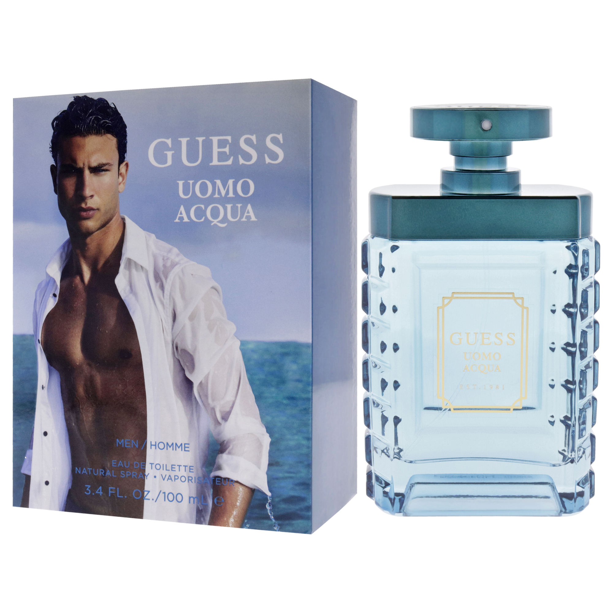 Foto 5 pulgar | Perfume Guess Uomo Acqua Edt 100 Ml para Hombre - Venta Internacional