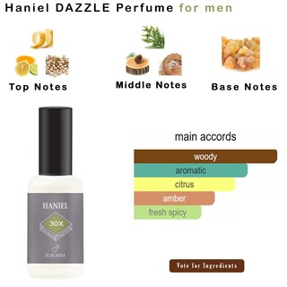 Foto 3 | Colonia Haniel para Hombre con Infusión de Feromonas Magnetic Woody Elegance - Venta Internacional