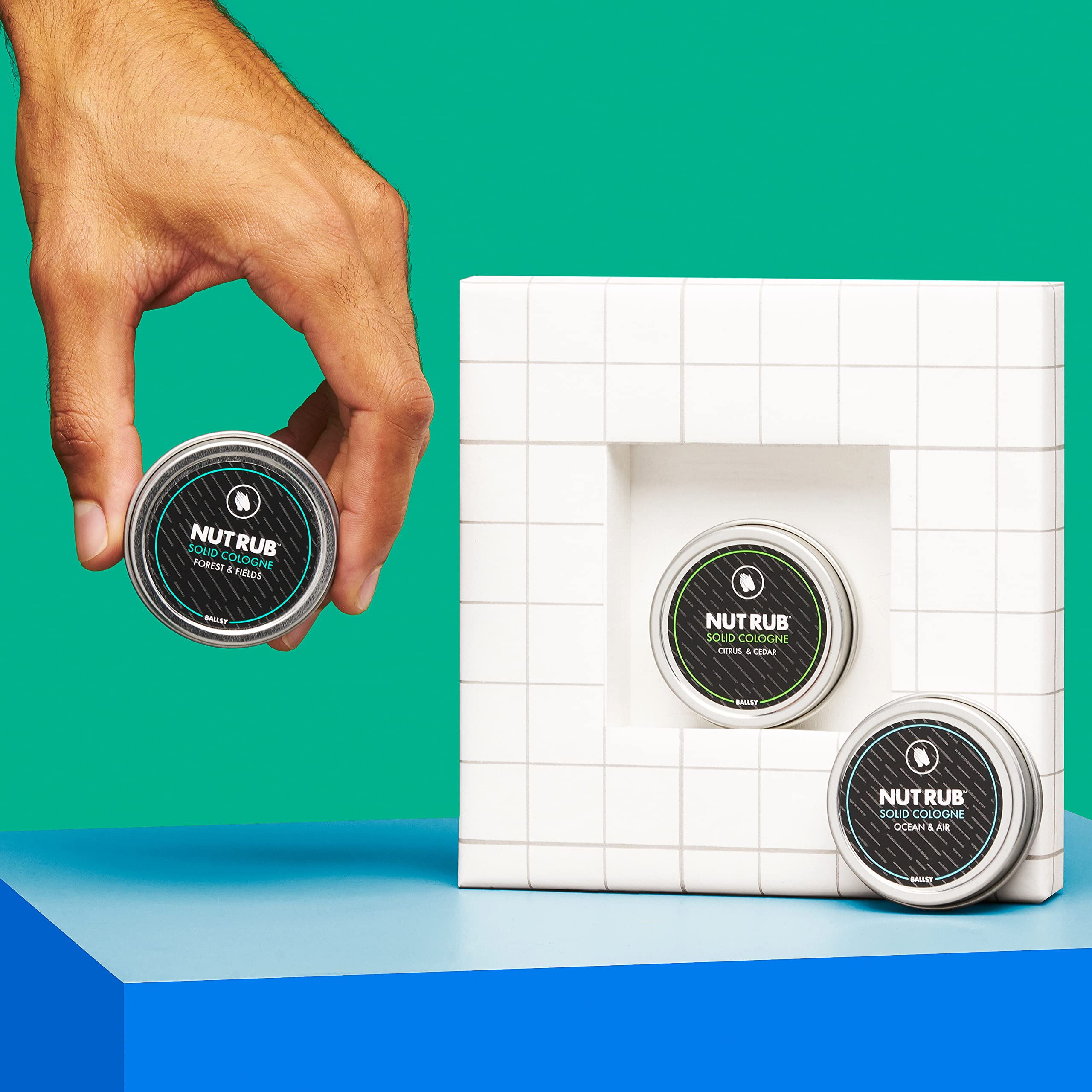 Foto 5 pulgar | Crema para Cuerpo E Ingle Cologne Ballsy Ocean & Air 25 ml con Cera de Abejas - Venta Internacional