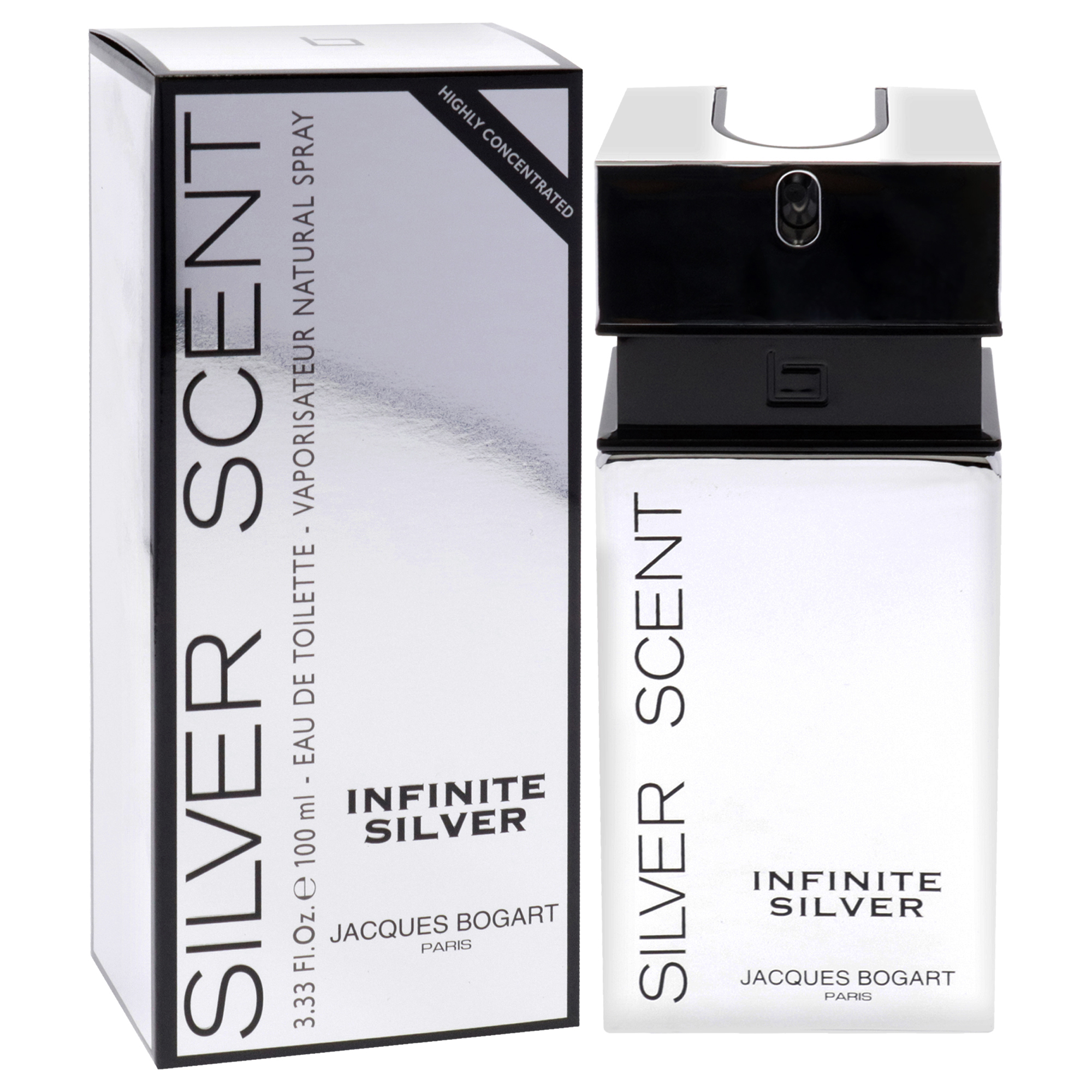 Foto 3 pulgar | Perfume Jacques Bogart Silver Scent Infinite Silver 100 Ml para Hombre- Venta Internacional