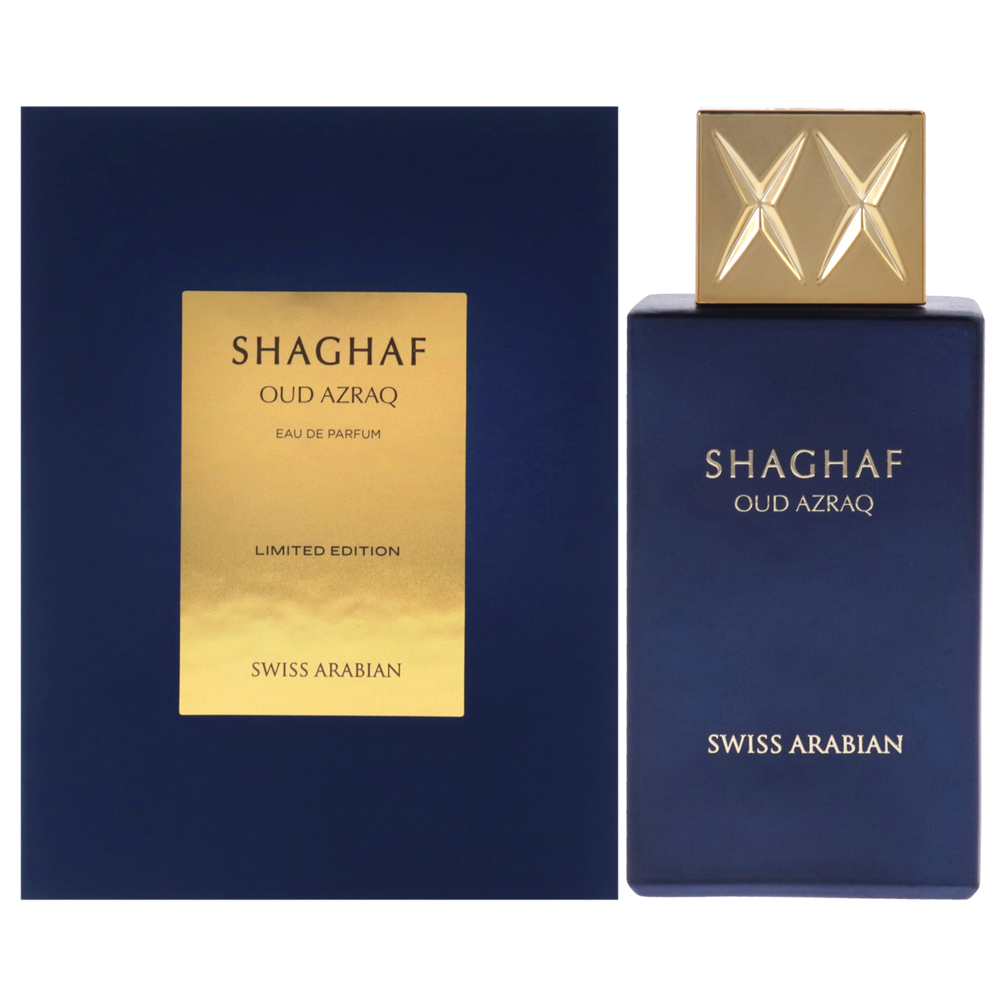 Perfume Swiss Arabian Shaghaf Oud Azraq Eau de Parfum 75 ml Unisex - Venta Internacional