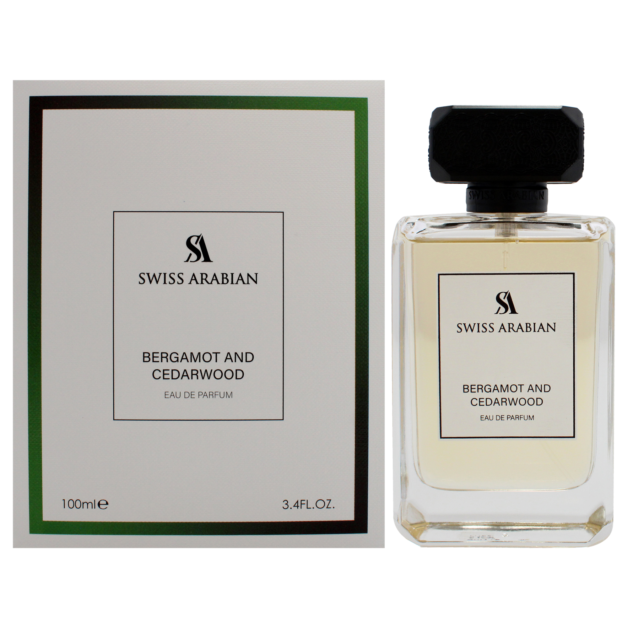 Perfume Swiss Arabian de Bergamota y Madera de Cedro 100 ml