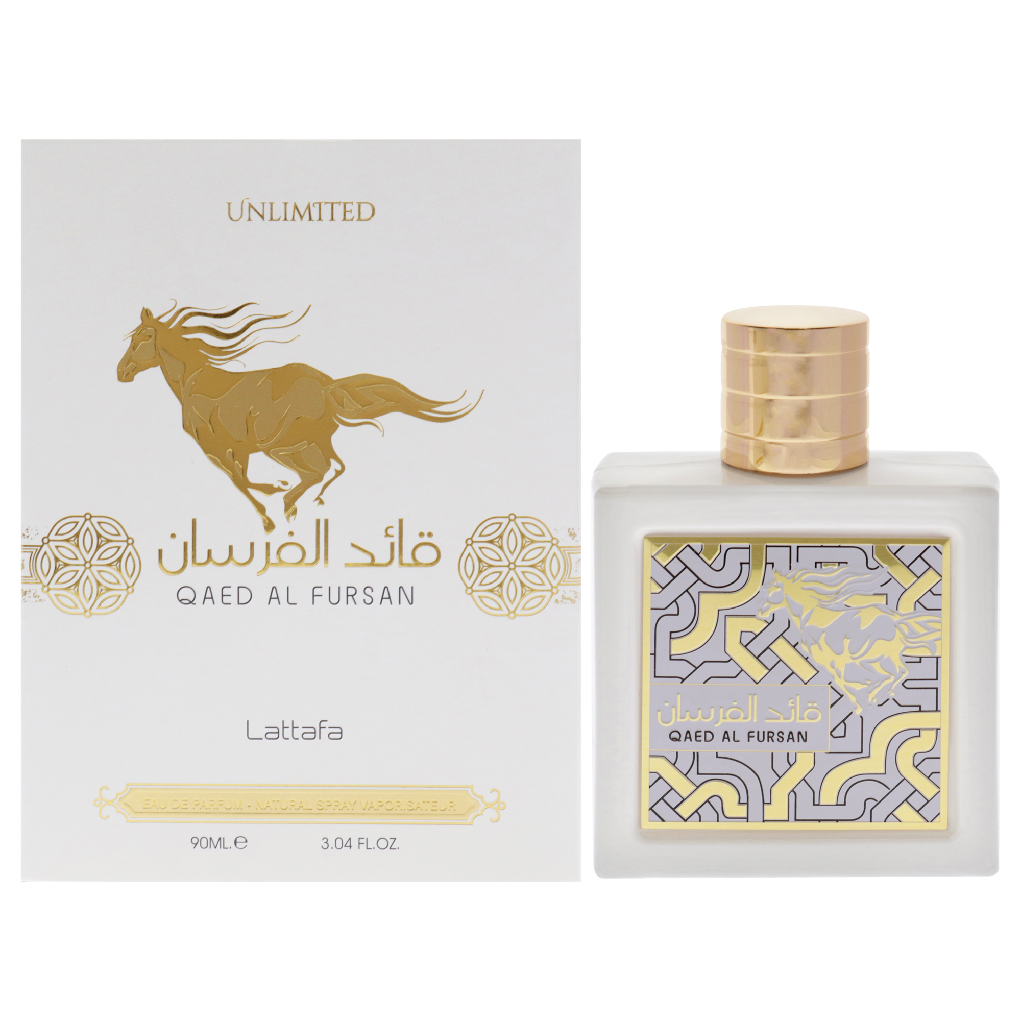 Perfume Lattafa Qaed Al Fursan Unlimited Eau de Parfum 90 ml para Hombre - Venta Internacional