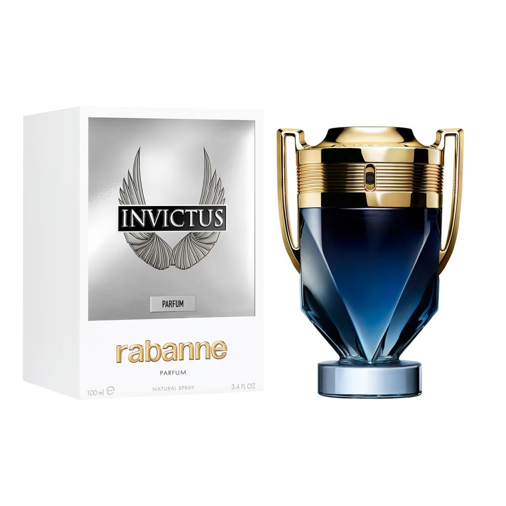 Perfume Paco Rabanne Invictus Parfum 100ml Para Caballero