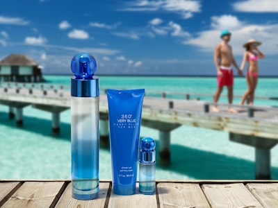 Foto 4 | Set de Regalo Perfume Perry Ellis 360° Very Blue 3 Piezas - Venta Internacional