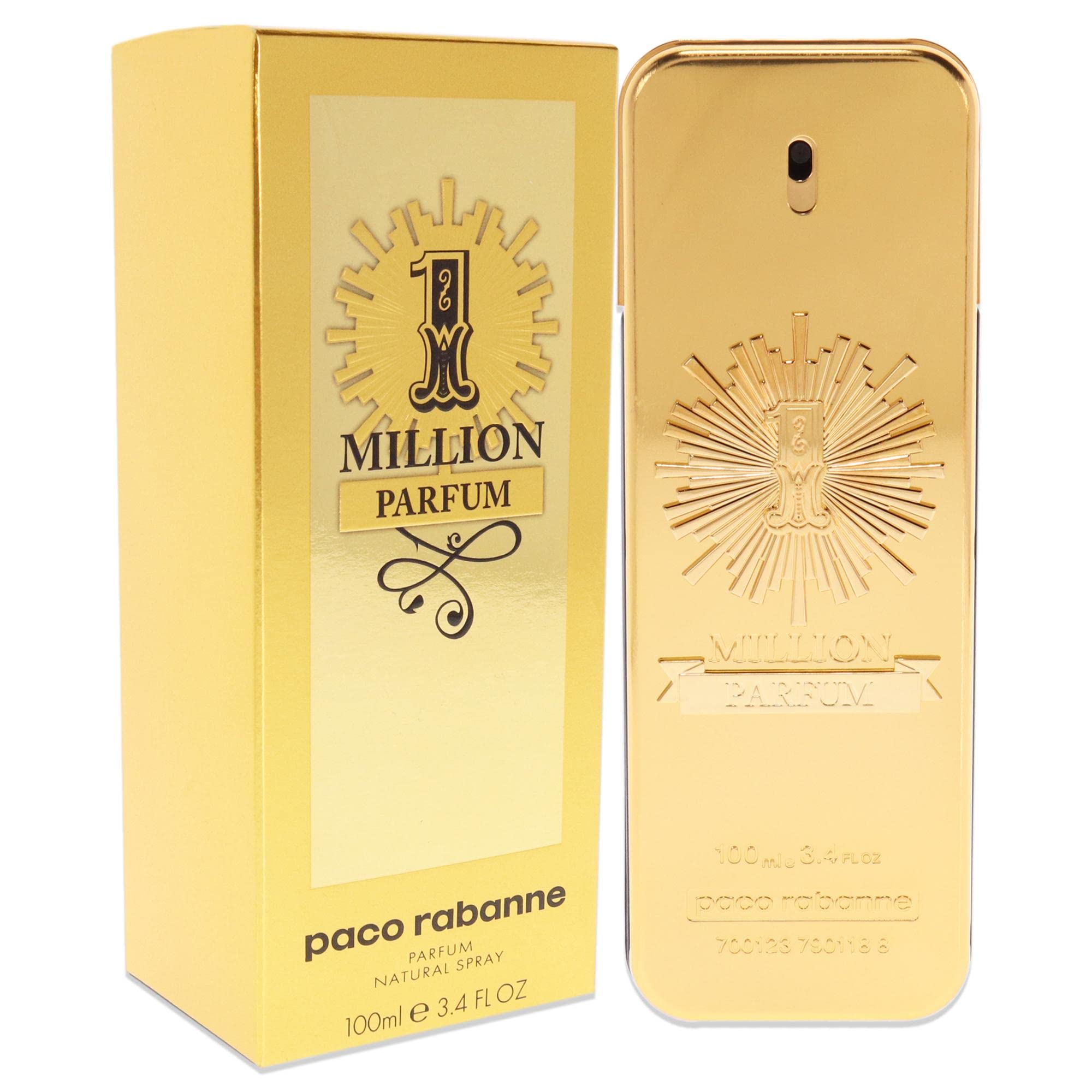 Foto 4 pulgar | Perfume Paco Rabanne 1 Million Parfum en Aerosol 100 Ml para Hombre - Venta Internacional