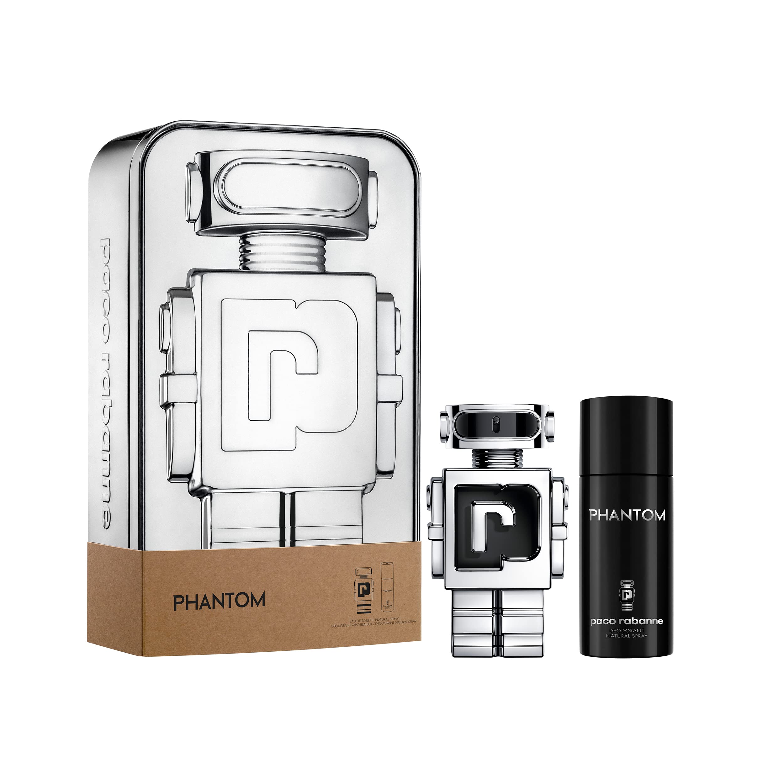 Foto 1 | Set De Regalo Perfume Paco Rabanne Phantom Eau De Toilette De 100 Ml - Venta Internacional