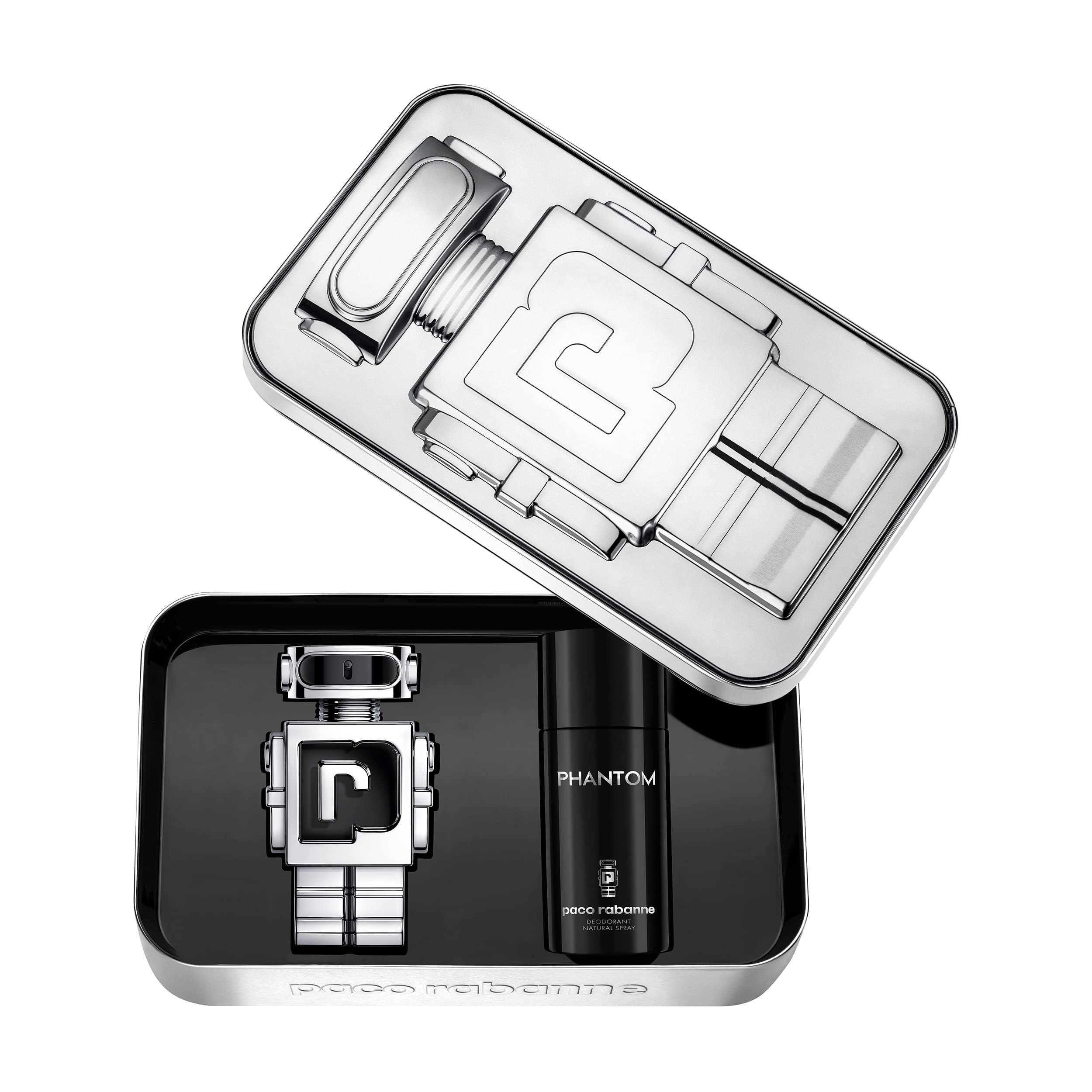 Foto 2 | Set De Regalo Perfume Paco Rabanne Phantom Eau De Toilette De 100 Ml - Venta Internacional