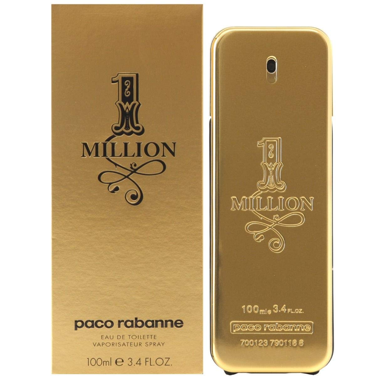 Perfume Paco Rabanne 1 Million Eau De Toilette 100 Ml para Hombre - Venta Internacional