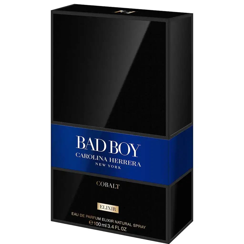 Foto 4 pulgar | Perfume Carolina Herrera Bad Boy Cobalt Elixir Edp 100 Ml para Hombre - Venta Internacional