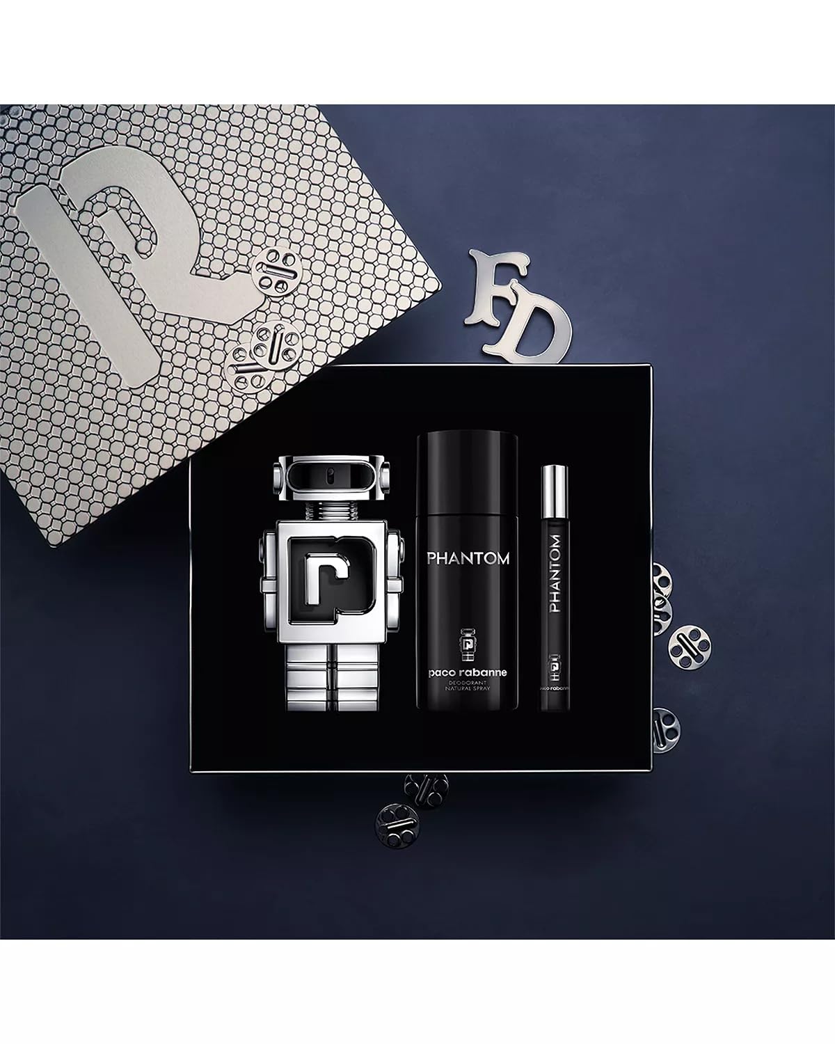 Foto 3 pulgar | Perfume Paco Rabanne Phantom Eau De Toilette 100 Ml con Desodorante - Venta Internacional