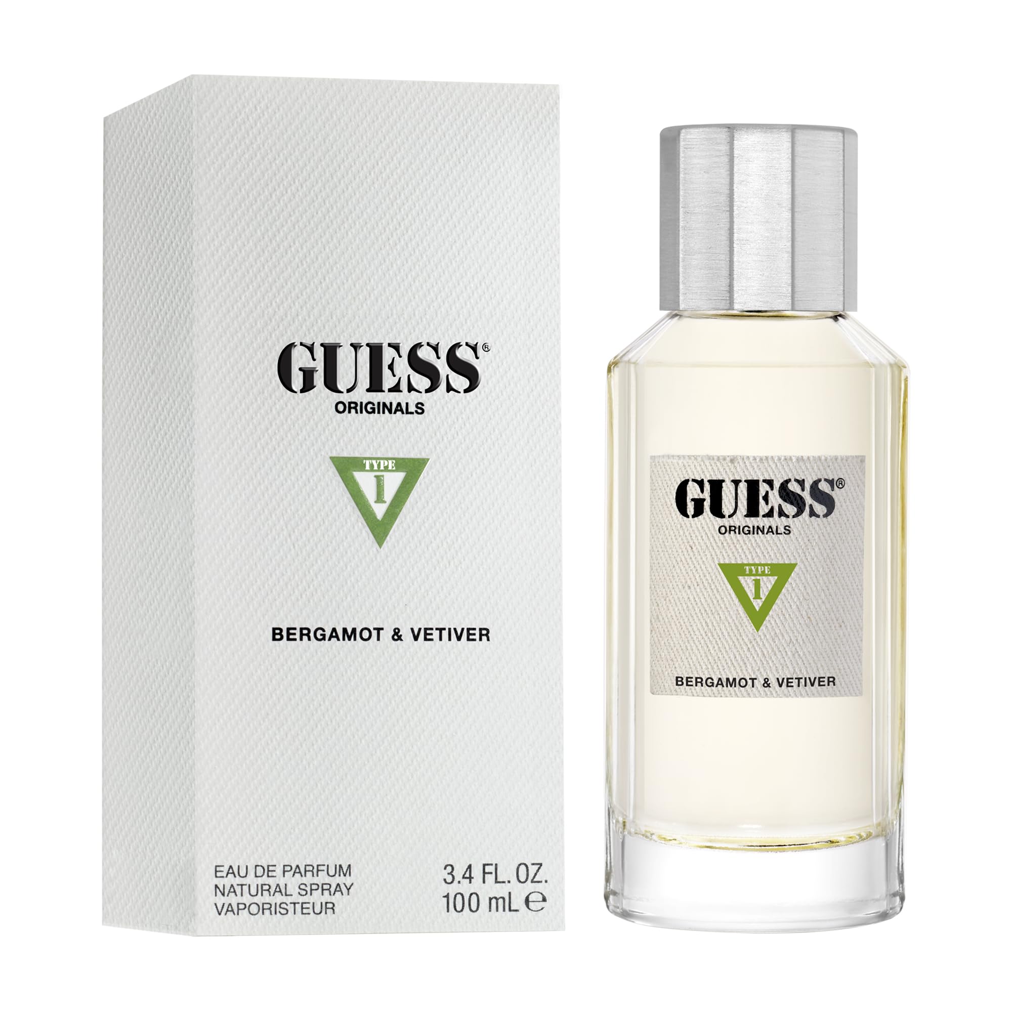 Perfume Guess Originals Tipo 1 de Bergamota y Vetiver 100 Ml - Venta Internacional