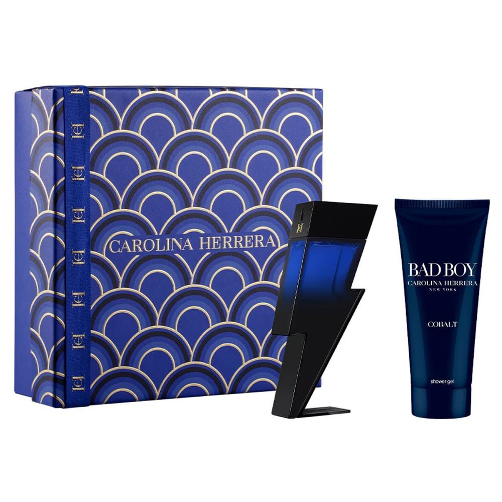 Set Carolina Herrera Bad Boy Cobalt Elixir 2 Piezas para Hombre