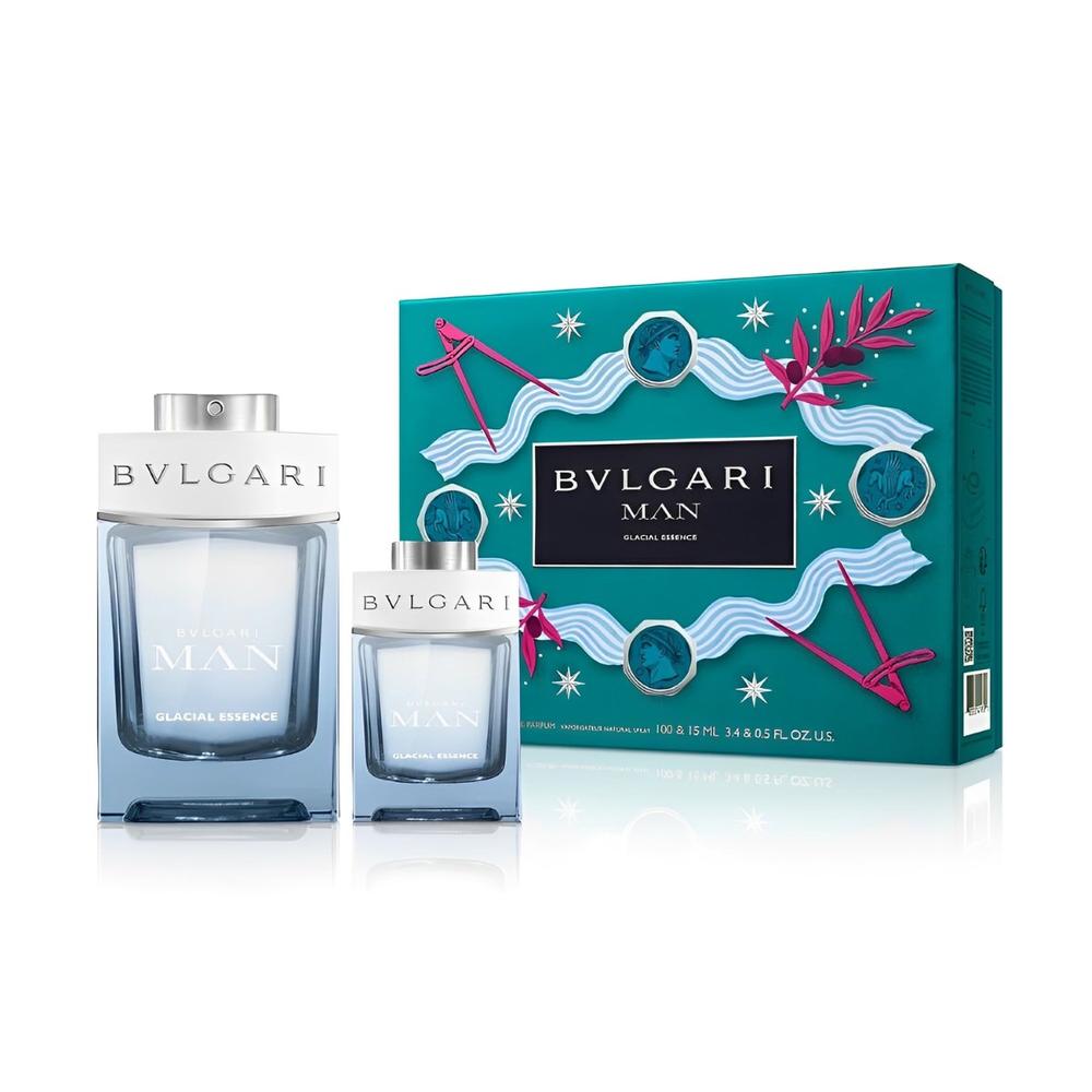 Foto 2 pulgar | Set Bvlgari Man Glacial Essence 100ml Eau de Parfum para Hombre