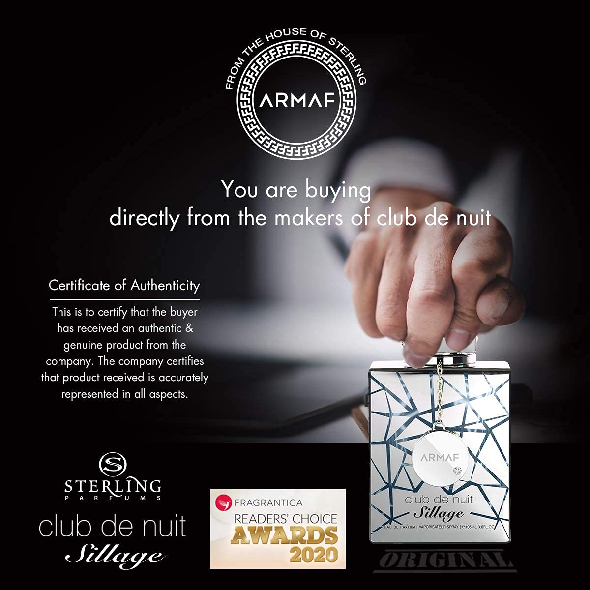 Foto 6 pulgar | Perfume Armaf Club De Nuit Sillage Edp 105 ml para Hombre-Venta Internacional