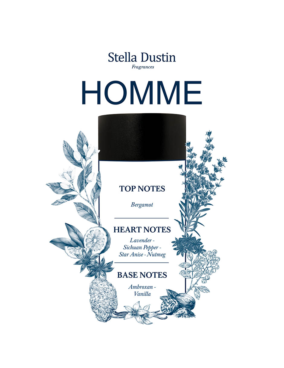 Foto 4 pulgar | Stella Dustin Homme 100ml Edp Caballero