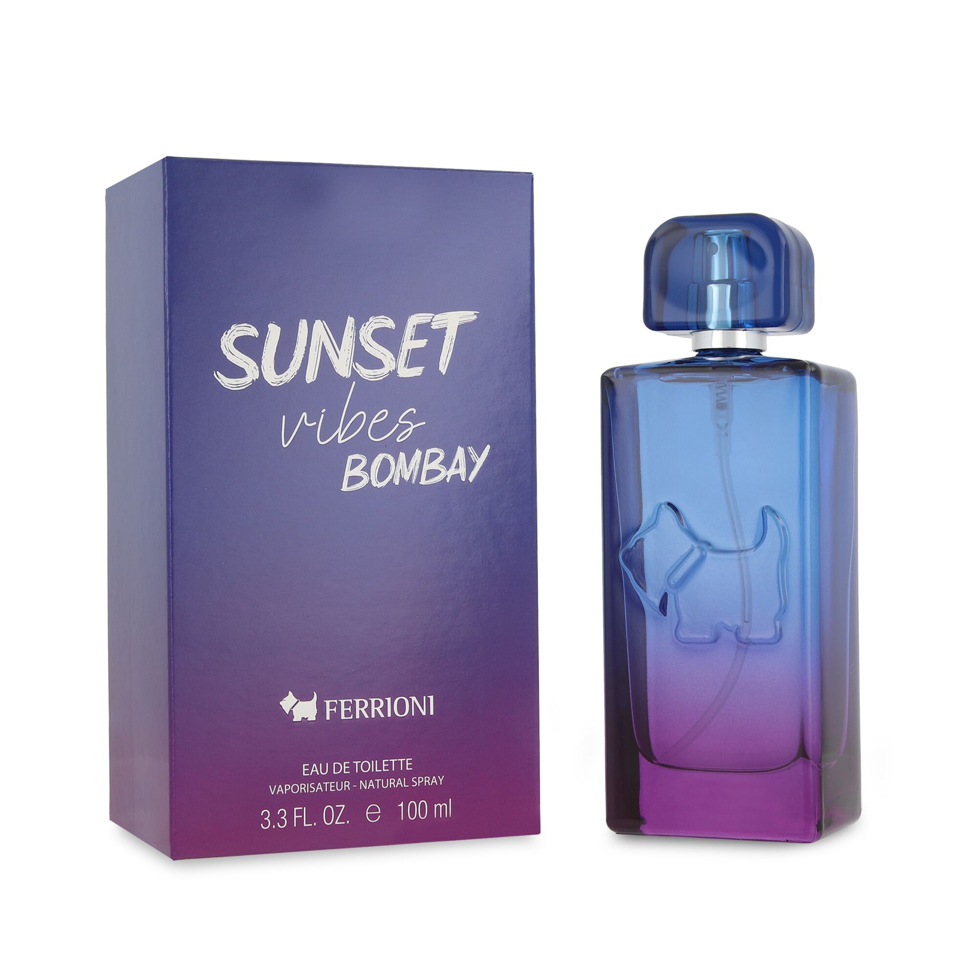 Foto 2 pulgar | Perfume Ferrioni Sunset Vives Bombay 100ml Edt
